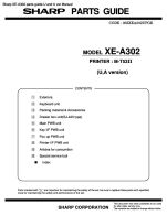 XE-A302 parts guide U and A ver